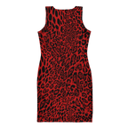Fire Feline Bodycon Dress