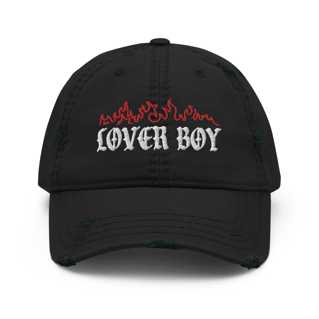 Flaming Lover Boy Distressed Dad Hat