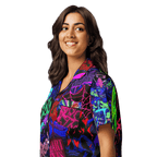 Freaky Frights Silky Pajama Top