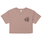 Fuck Off Embroidered Crop Top