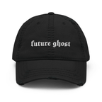 Future Ghost Gothic Distressed Dad Cap