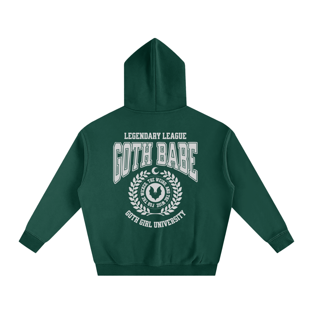 Goth Babe Oversized Fleeced Hoodie