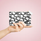 Grunge Skull Mini Clutch Bag