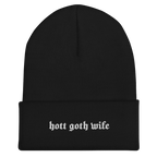 Hot Goth Wife Knit Beanie
