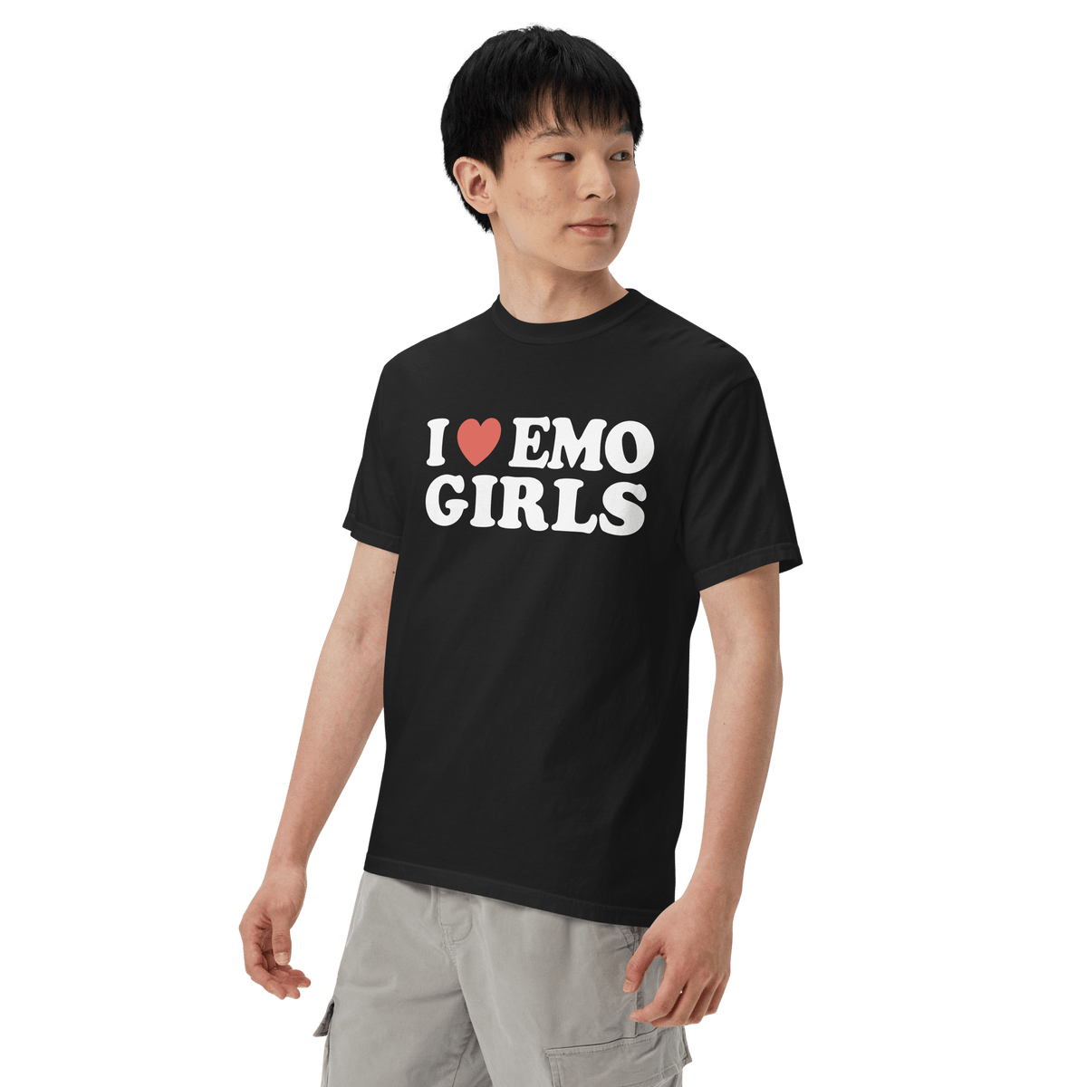 I Heart Emo Girl Comfy Tee