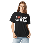 I Heart Emo Girl Comfy Tee