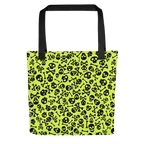 Lime Bones Tote bag