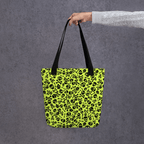 Lime Bones Tote bag