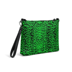 Lime Leopard Crossbody Bag