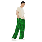 Lime Leopard Unisex Lounge Pants