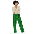 Lime Leopard Unisex Lounge Pants