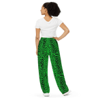 Lime Leopard Unisex Lounge Pants