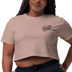 Magical Bitch Embroidered Crop Top