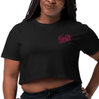 Magical Bitch Embroidered Crop Top