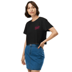 Magical Bitch Embroidered Crop Top