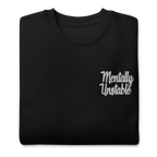 Mentally Unstable Embroidered Sweatshirt