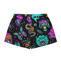 Neon Traditional Silky Pajama Shorts