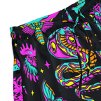Neon Traditional Silky Pajama Shorts