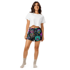 Neon Traditional Silky Pajama Shorts