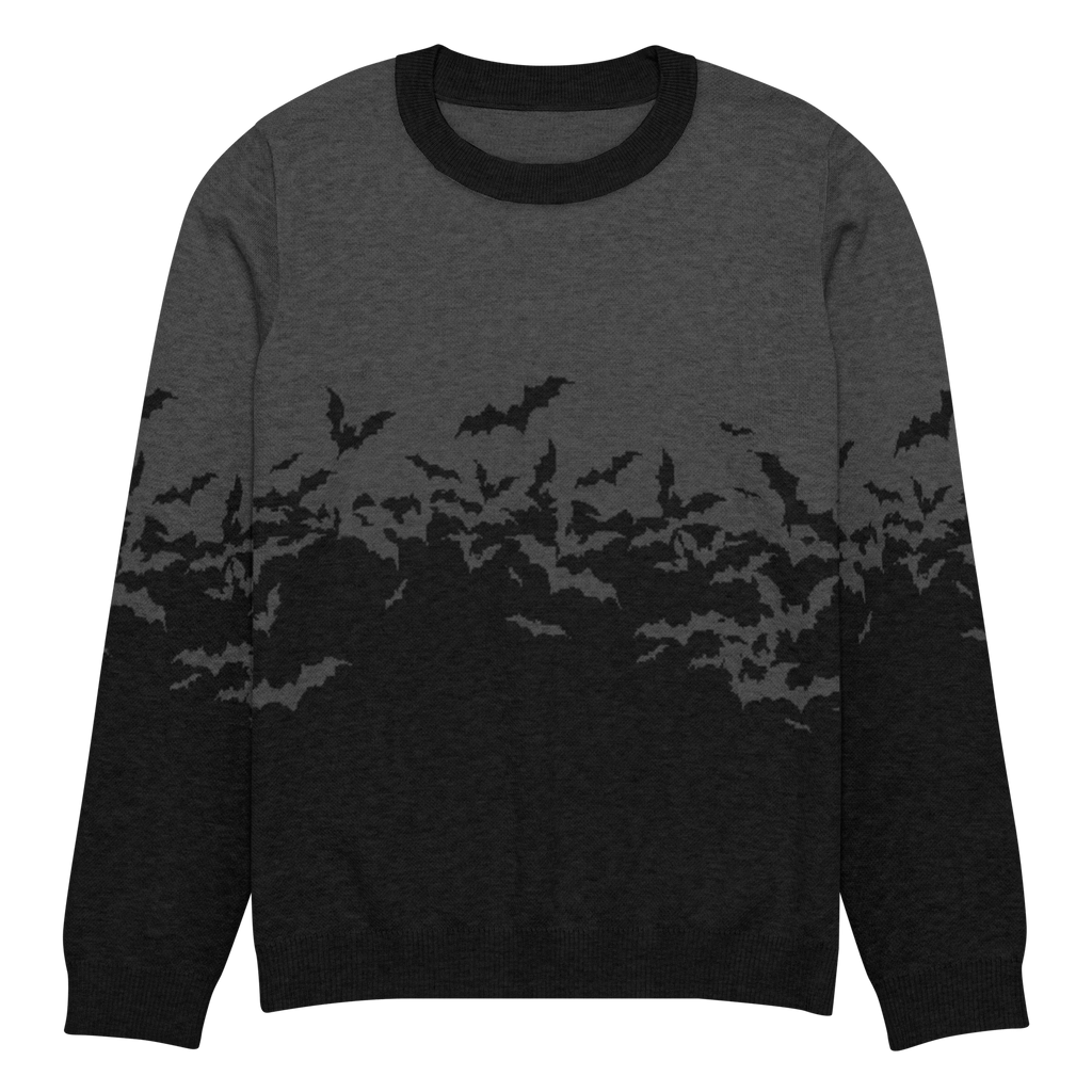Night Swarm Knit Crewneck Sweater