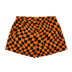 October Tiles Checkered Silky Pajama Shorts