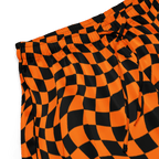 October Tiles Checkered Silky Pajama Shorts