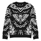 Old School Ink Knit Crewneck Sweater