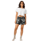 Old School Ink Silky Pajama Shorts