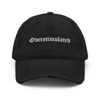 Overstimulated Distressed Dad Hat