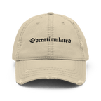 Overstimulated Distressed Dad Hat