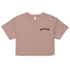 Paranoid Embroidered Crop Top