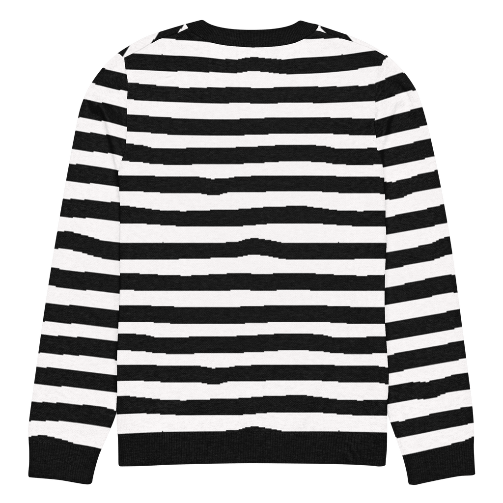 Pugsley Print Knit Crewneck Sweater