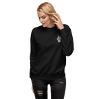 Rock On Skeleton Embroidered Sweatshirt
