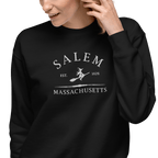 Salem Massachusetts Embroidered Sweatshirt