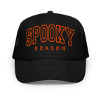 Spooky Season Embroidered Foam Trucker Hat
