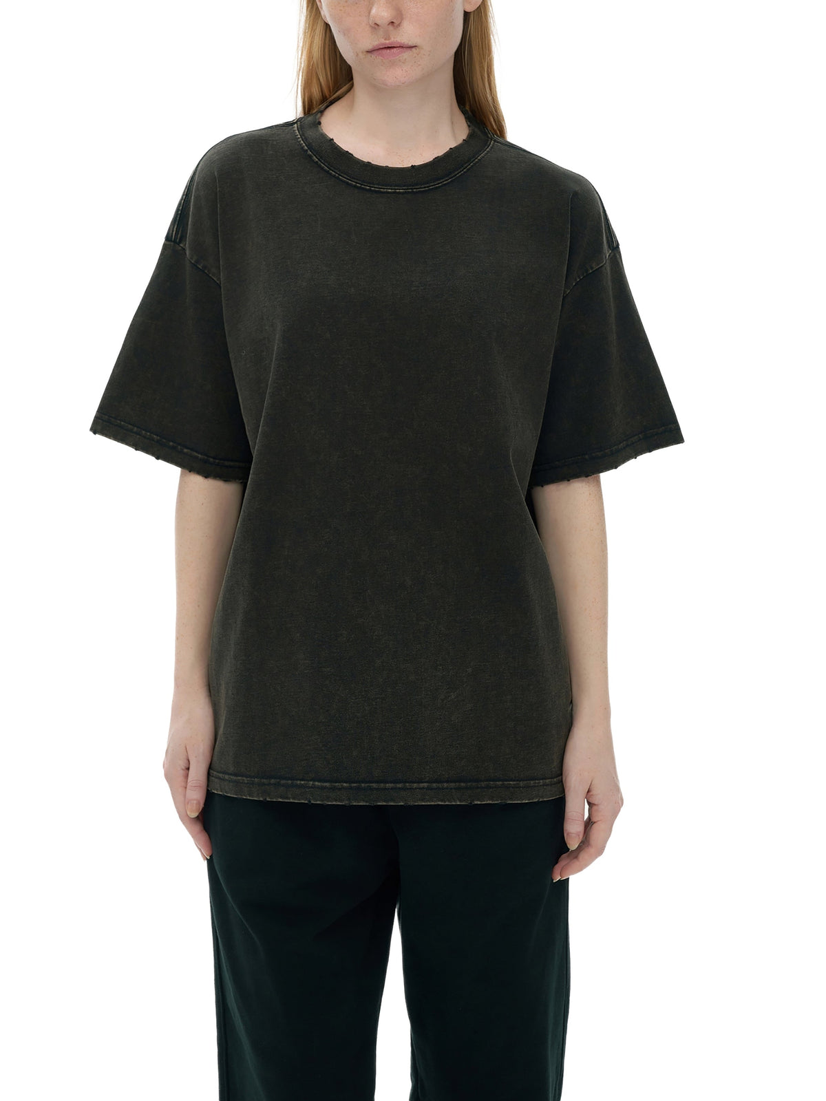 Summoning Shadows Edge Frayed Vintage Washed Tee