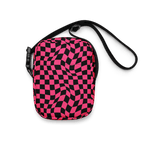 Twisted Tiles Checkerboard Crossbody Bag