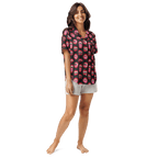 Vampire Kiss Silky Pajama Top