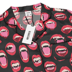 Vampire Kiss Silky Pajama Top